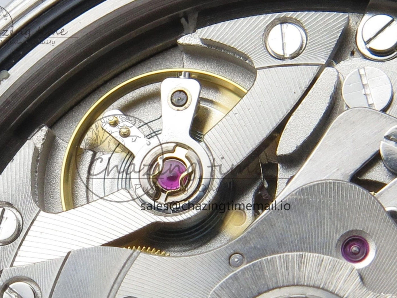 MPF Pink Daytona Bezel Dial Leather on Diamonds Modded 40mm SA4801 Custom Strap Pink 0513